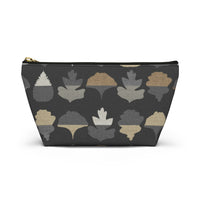 Frond Accessory Pouch w T-bottom in Black